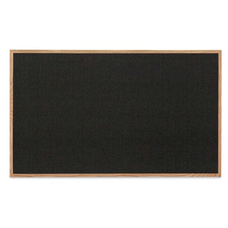 United Visual Products Combo Board, 18"x24", Bronze Frame/Black Porcelain & Rubber UVDECORK1824BZ-BLKPORC-RUBBER
